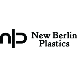 New Berlin Plastics Logo White